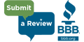 BBB customer review badge